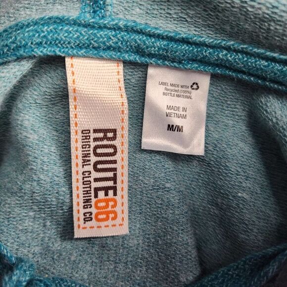 Route 66 Juniors Hoodie Sweatshirt Full Zip & Drawstring - Picture 9 of 9